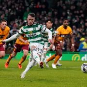 David Turnbull scored for Celtic against Motherwell, but Jon Obika's counter earned the visitors a draw.