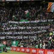 Celtic have sent a letter to the Green Brigade after the banner displayed at Parkhead