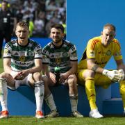 Alistair Johnston, Greg Taylor and Joe Hart