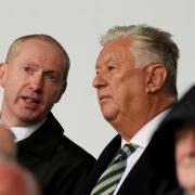 Peter Lawwell faced fan frustration as he visited the SMiSA Stadium this afternoon