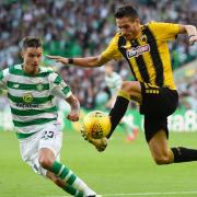 Mikael Lustig at Celtic Park