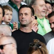 Ronny Deila watching Celtic last season