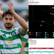 Nicolas Kuhn scored the all-important winner for Celtic yesterday at Dingwall