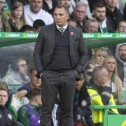 Brendan Rodgers in the Celtic dugout