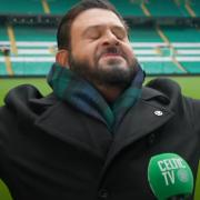 Adam Richman showed off his 'incredible' Celtic knowledge