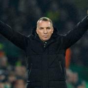 GLASGOW, SCOTLAND - NOVEMBER 05: Celtic manager Brendan Rodgers during a UEFA Champions League 2024/25 League Phase MD4 match between Celtic and RB Leipzig at Celtic Park, on November 05, 2024, in Glasgow, Scotland. (Photo by Craig Foy / SNS Group)