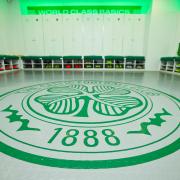 Celtic's dressing room