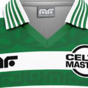 Close up of the Celtic Masters kit for 2024