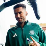 KILMARNOCK, SCOTLAND - NOVEMBER 10: Celtic's Auston Trusty during a William Hill Premiership match between Kilmarnock and Celtic at Rugby Park, on November 10, 2024, in Kilmarnock, Scotand. (Photo by Craig Foy / SNS Group)