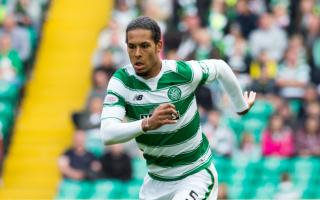 Virgil Van Dijk in action for Celtic