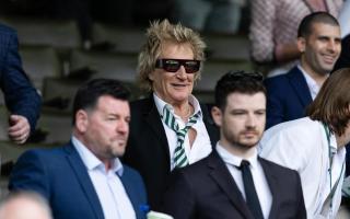 Rod Stewart at Celtic Park