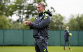 LENNOXTOWN, SCOTLAND - JULY 09: Brendan Rodgers during a Celtic training session at Lennoxtown Training Centre, on July 09, 2024, in Lennoxtown, Scotland.  (Photo by Craig Williamson / SNS Group)