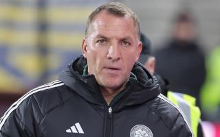 Celtic manager Brendan Rodgers ahead of the Scottish Premiership match at Tynecastle Park, Edinburgh