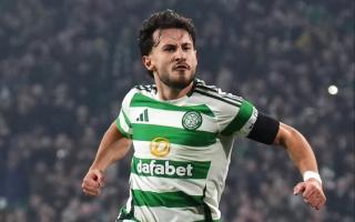 Celtic's Nicolas Kuhn was signed from Rapid Vienna in January 2024